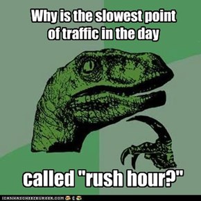 Why is the slowest point of traffic in the day