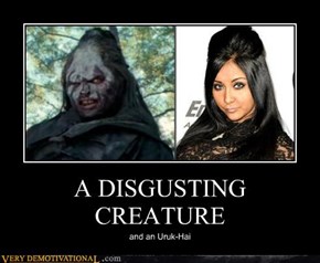 A DISGUSTING CREATURE
