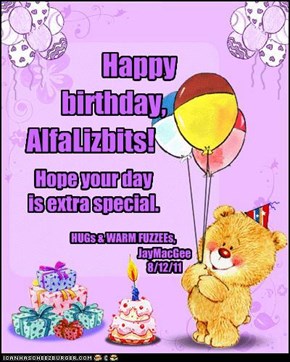 Happy birthday, AlfaLizbits!