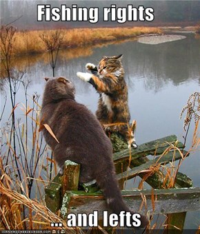 Fishing rights  ... and lefts