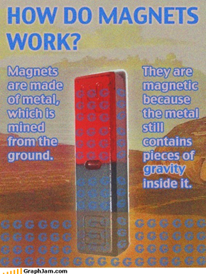 TIL how magnets work