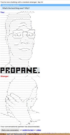 And propane accessories.
