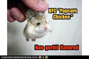 I like comparing rodents to food.