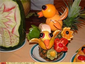Food Art: Little Birds