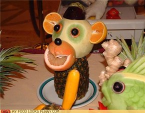 Food Art: The Monkey
