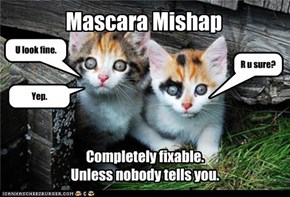 Mascara Mishap