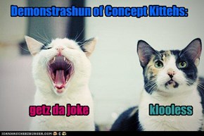 Demonstrashun of Concept Kittehs: