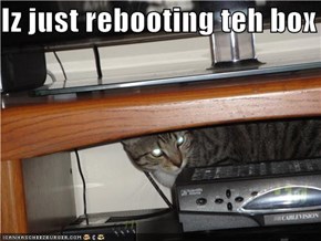 Iz just rebooting teh box