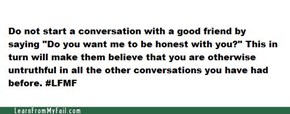 I Swear To Tell The Truth!