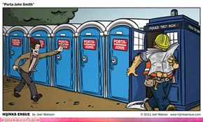 No!!! Not In The TARDIS!