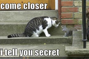 come closer  i tell you secret