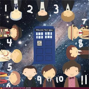 11 Doctors + 1 TARDIS = Awesome!