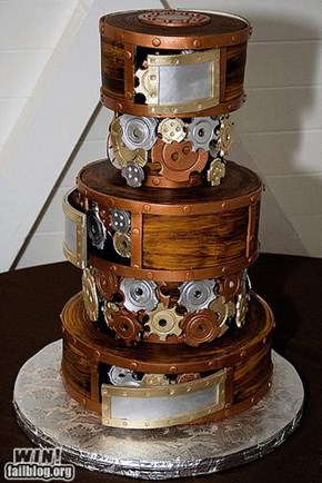 Cogs Cake WIN