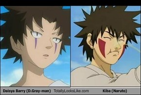 Daisya Barry (D.Gray-man) Totally Looks Like Kiba (Naruto)