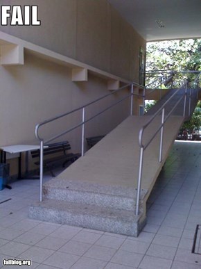 Handicap Ramp FAIL