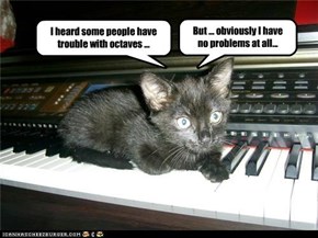 I heard some people have trouble with octaves ...