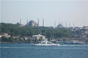 Exotic Istanbul taken from our cruise ship