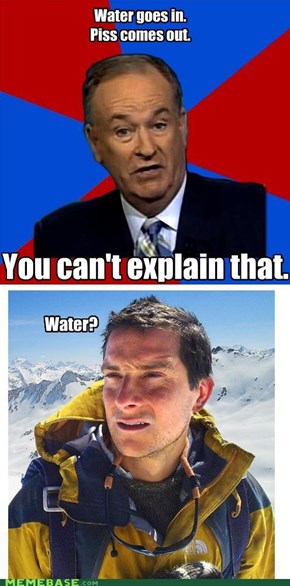 Bill O'Reilly vs Bear Grylls