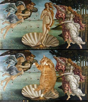 Improving Classic Art With Cats: A Gallery
