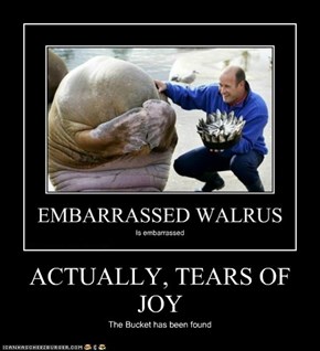 ACTUALLY, TEARS OF JOY