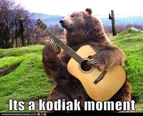 Its a kodiak moment
