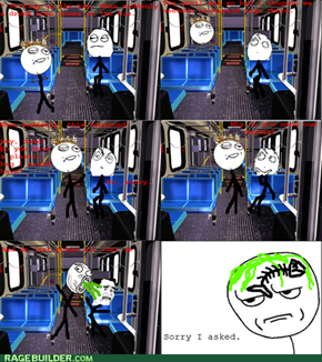 Why I hate public transport.