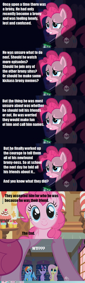 Pinkie Pie Doesn't Do Scary Stories