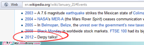 Even Wikipedia is a brony!
