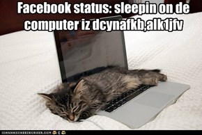 Facebook status: