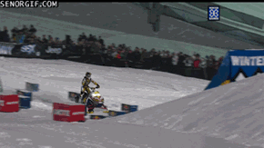 Snowmobile Crash