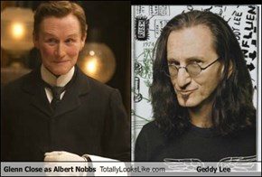 Glenn Close as Albert Nobbs Totally Looks Like Geddy Lee