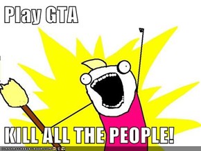 Play GTA  KILL ALL THE PEOPLE!