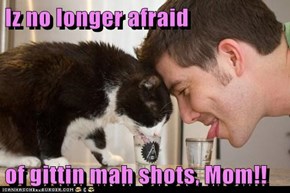 Iz no longer afraid