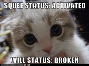 SQUEE STATUS: ACTIVATED  WILL STATUS: BROKEN