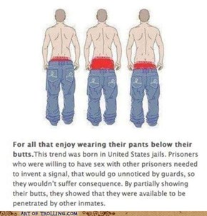 Do Your Pants Hang Low?