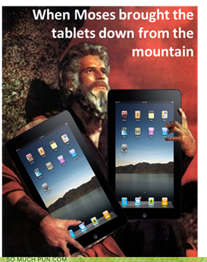 Moses and the Tablets