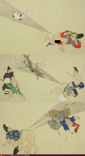 Japanese Fart Scrolls