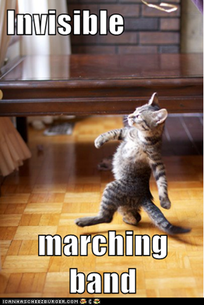 Invisible  marching band