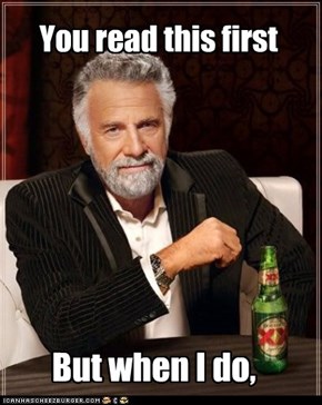 I don't always rearrange the wording,