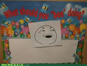 We'll keep this one bee-tween just you and I