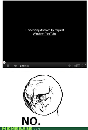 One Does Not Simply "Watch on YouTube"