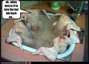ok.. whos turn is it to turn the hot tub back on...