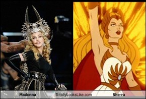 Madonna Totally Looks Like She-ra