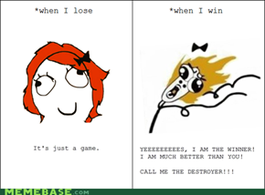 Rage Comics: When I Lose