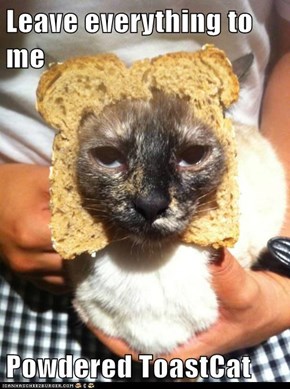 Leave everything to me  Powdered ToastCat