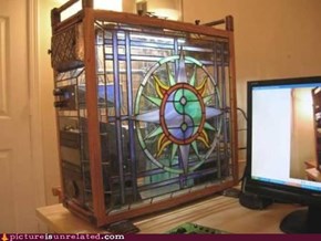 Stained Glass Case Mod