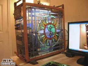 Stained Glass Case Mod