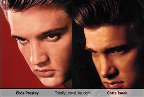 Elvis Presley Totally Looks Like Chris Isaak