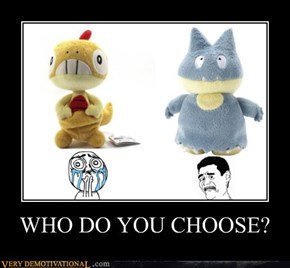 WHO DO YOU CHOOSE?
