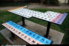 A Periodic Table (literally)